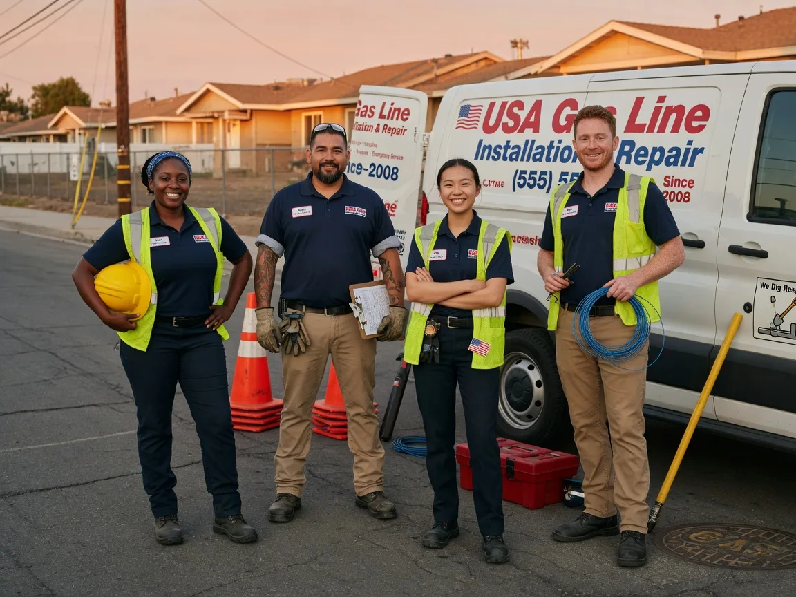Gas Line Installation company in North Concord, VT